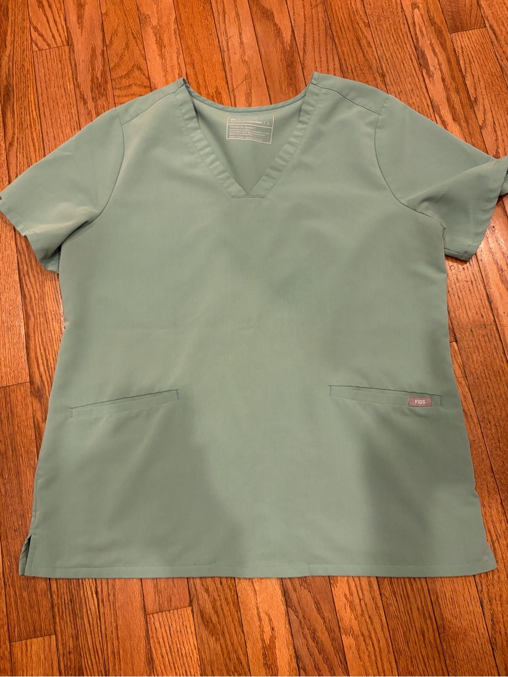 FIGS Casma Jade Large Women's Scrub Top